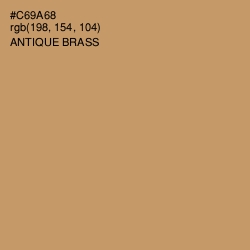 #C69A68 - Antique Brass Color Image